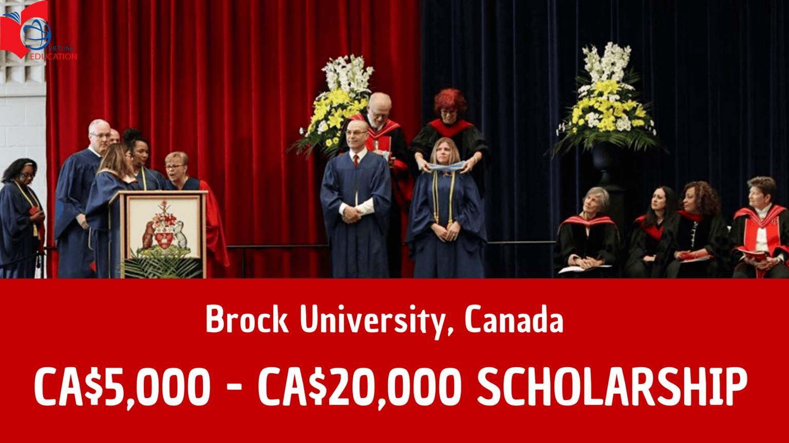 Học Bổng Ca$5,000 Ca20,000 Trường Brock University